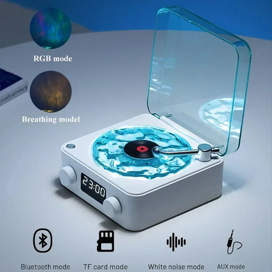 VinylGlow™ – Retro Bluetooth Speaker - WM DigitalBay