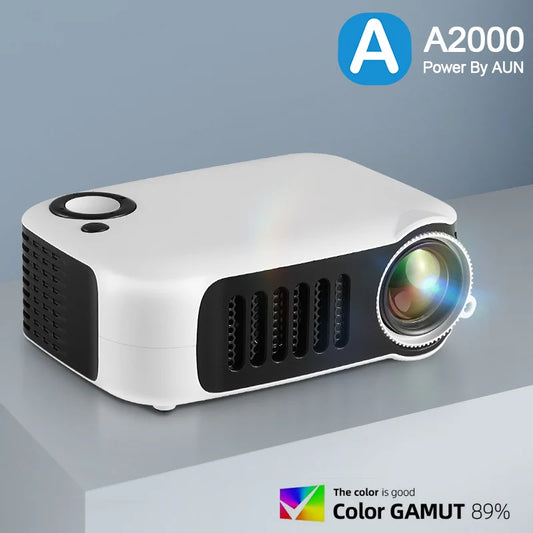 AUN A2000 – Mini LED Projector - WM DigitalBay