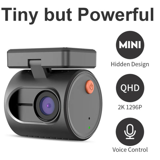RoadGuard™ – 2K Mini Dash Camera with WiFi & Night Vision - WM DigitalBay