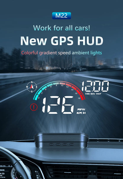 DriveHUD™ – M22 GPS Speedometer - WM DigitalBay