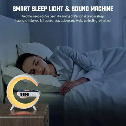 G63 GlowHub™ – Charger, Speaker & Clock - WM DigitalBay