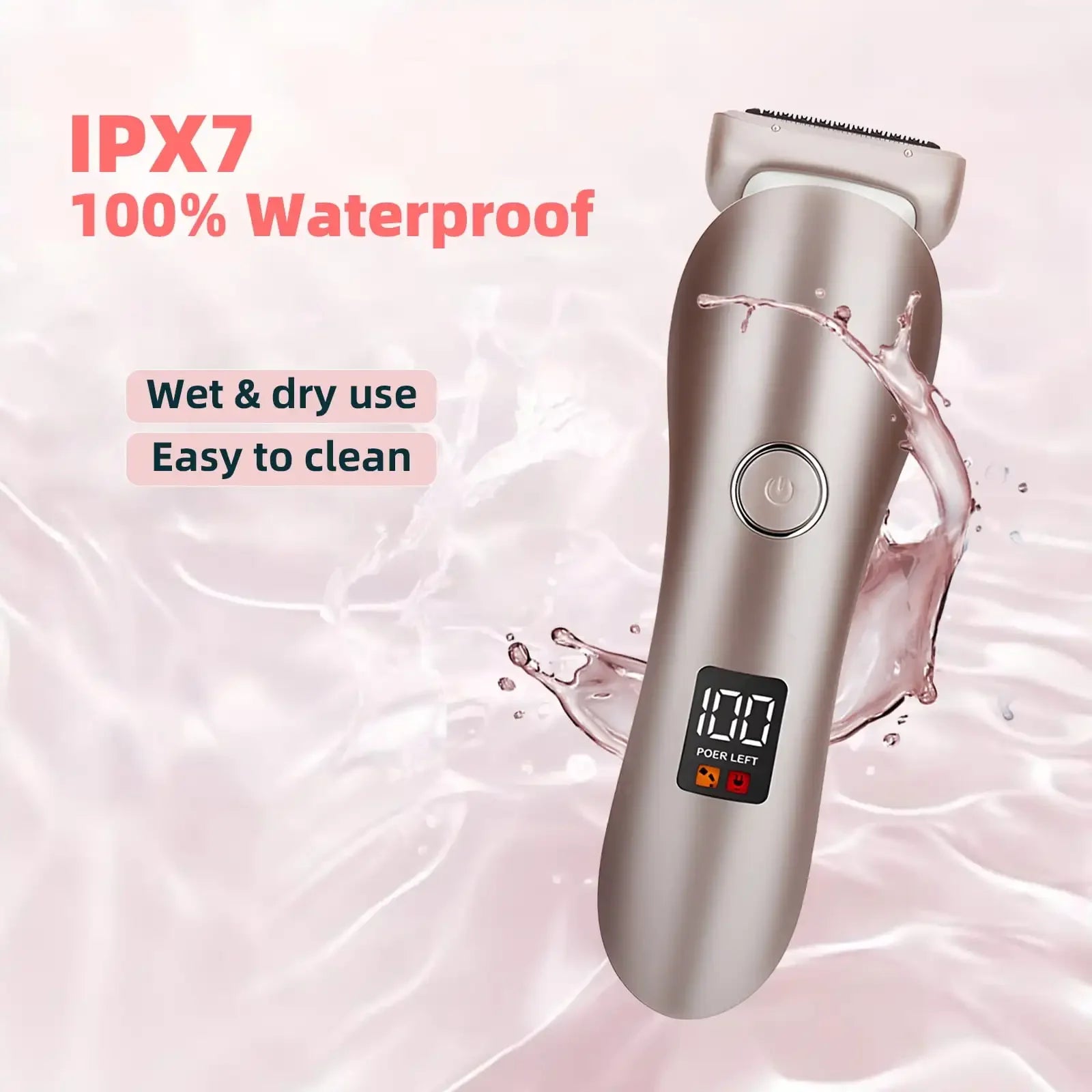 SmoothGleam™ – Women’s Cordless LED Razor - WM DigitalBay