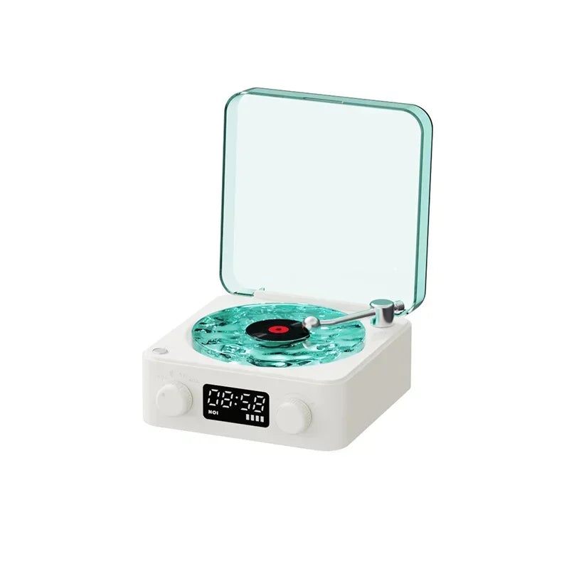 VinylGlow™ – Retro Bluetooth Speaker - WM DigitalBay