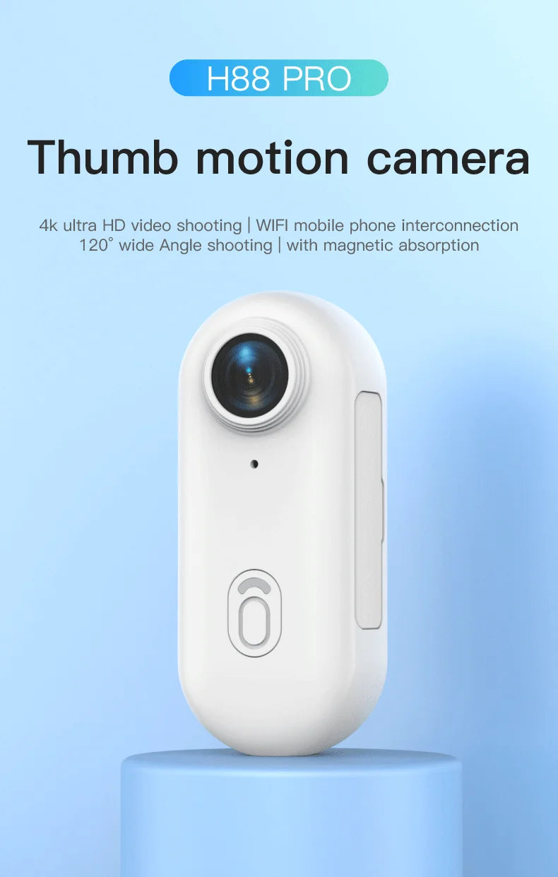 VlogMate™ – 4K HD Mini WiFi Action Camera - WM DigitalBay