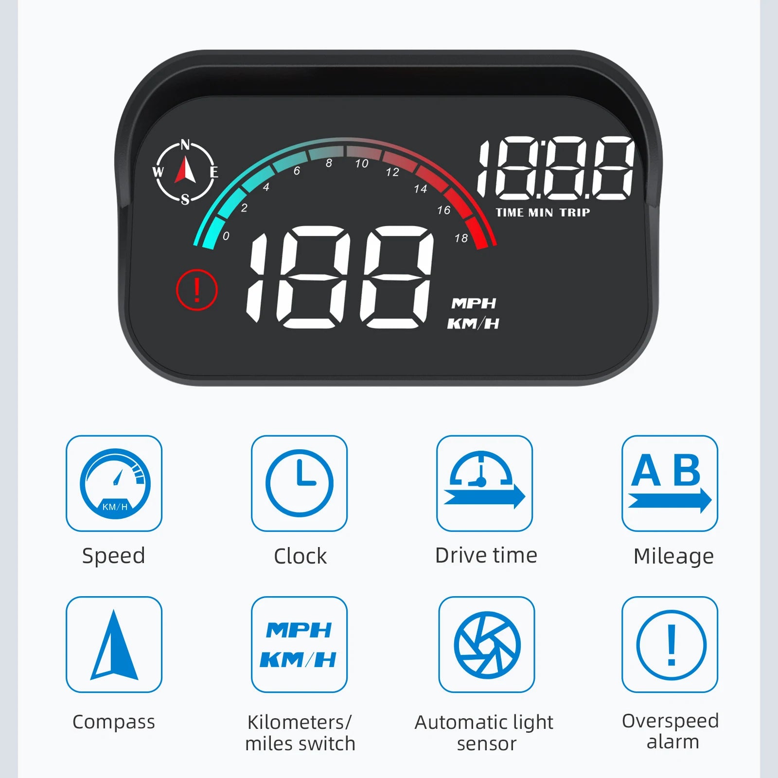 DriveHUD™ – M22 GPS Speedometer - WM DigitalBay