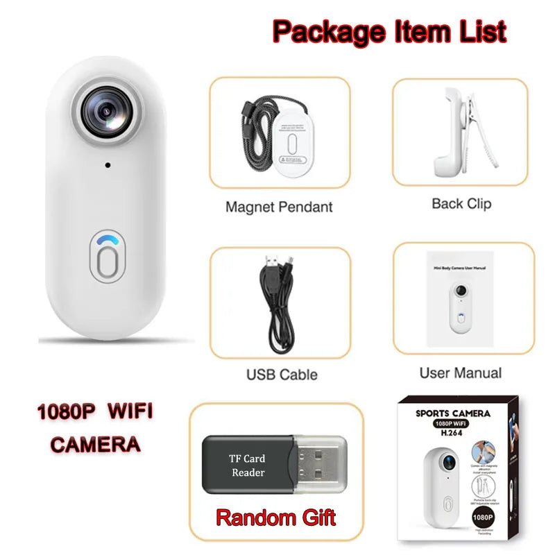 VlogMate™ – 4K HD Mini WiFi Action Camera - WM DigitalBay