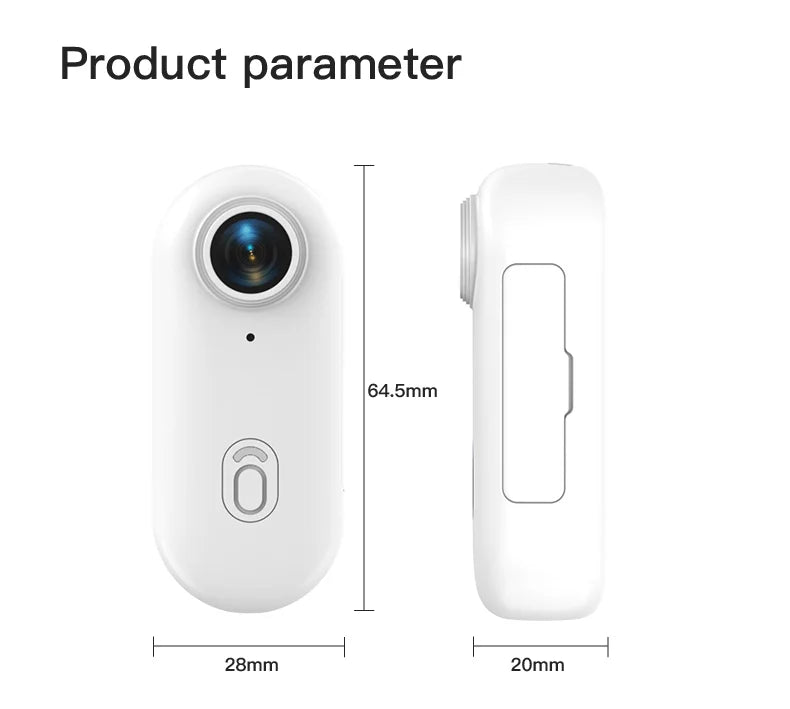 VlogMate™ – 4K HD Mini WiFi Action Camera - WM DigitalBay
