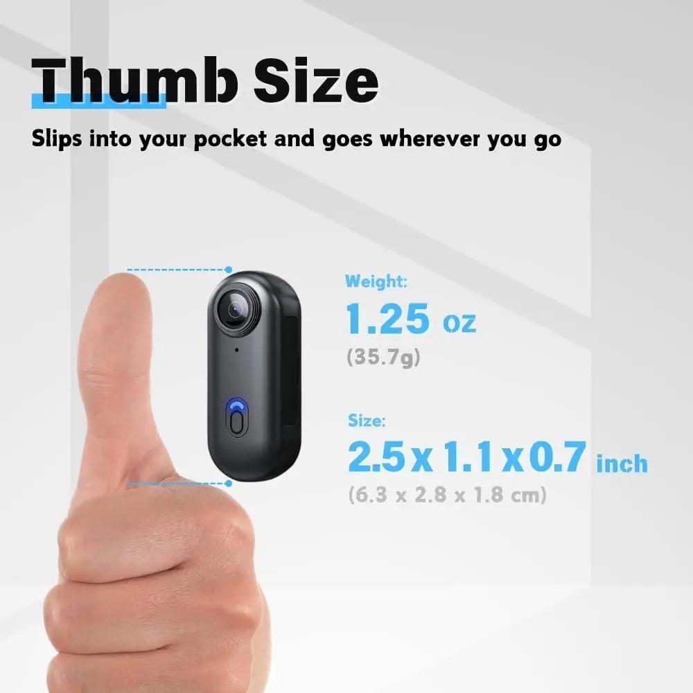 VlogMate™ – 4K HD Mini WiFi Action Camera - WM DigitalBay