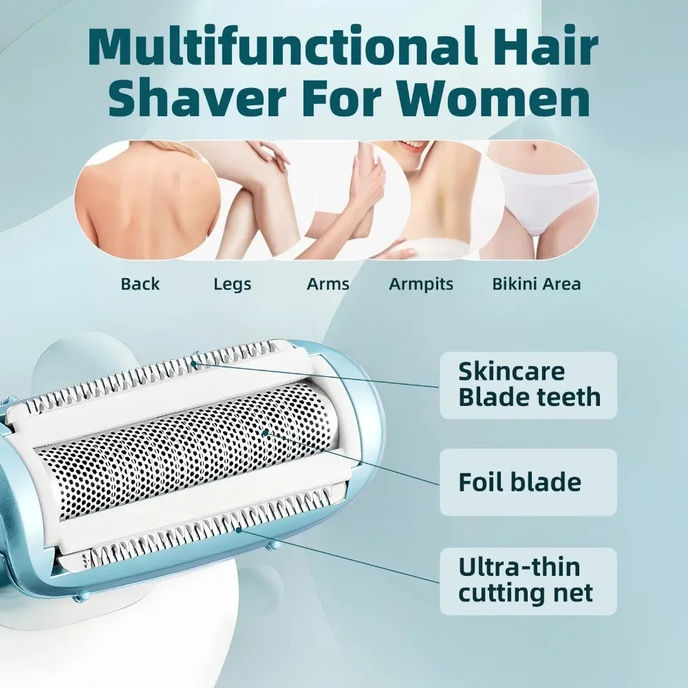 SmoothGleam™ – Women’s Cordless LED Razor - WM DigitalBay
