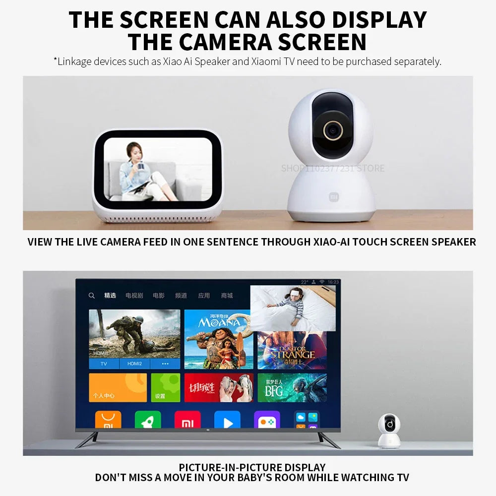 SecureView™ – 360° Smart Home Camera - WM DigitalBay