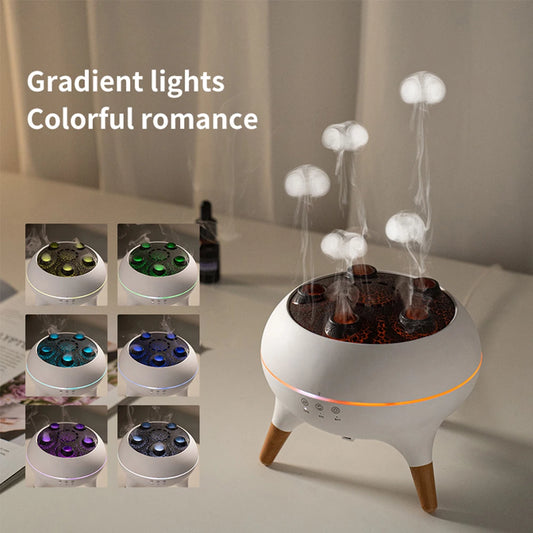 OceanFlame™ – Dynamic Jellyfish Aroma Diffuser & Air Humidifier - WM DigitalBay
