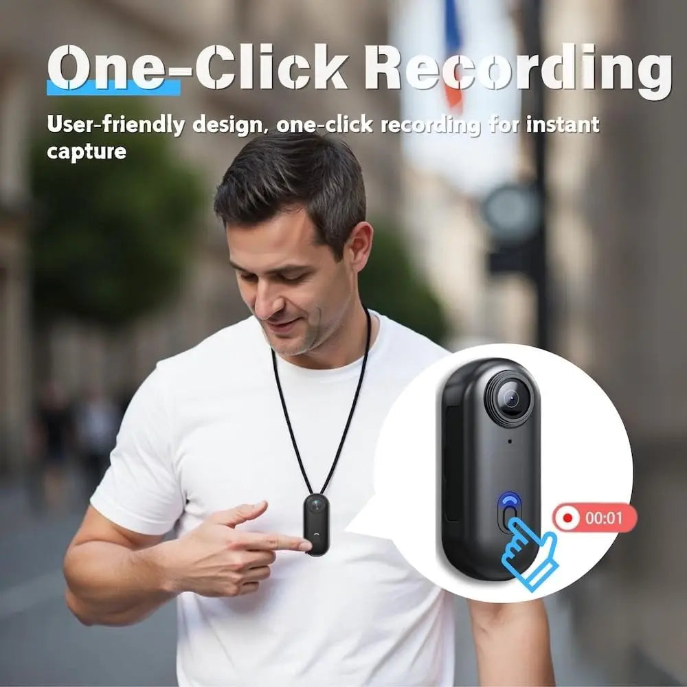 VlogMate™ – 4K HD Mini WiFi Action Camera - WM DigitalBay