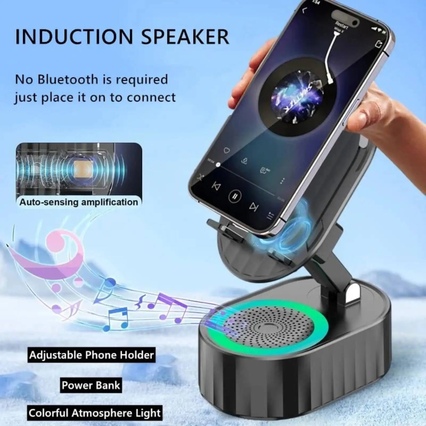 VoltStand™ – Charger & Speaker Hub - WM DigitalBay