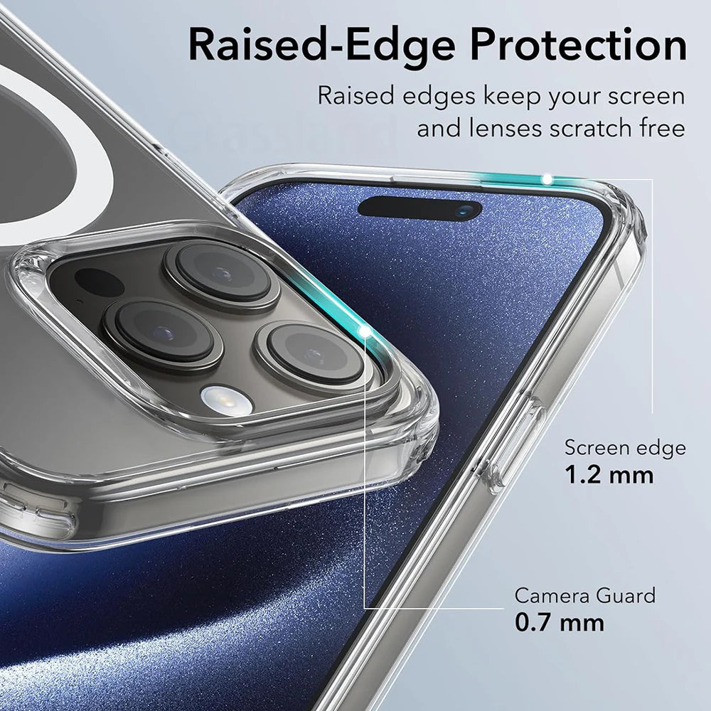 MagShield™ – MagSafe Clear Case (iPhone 11–16) - WM DigitalBay