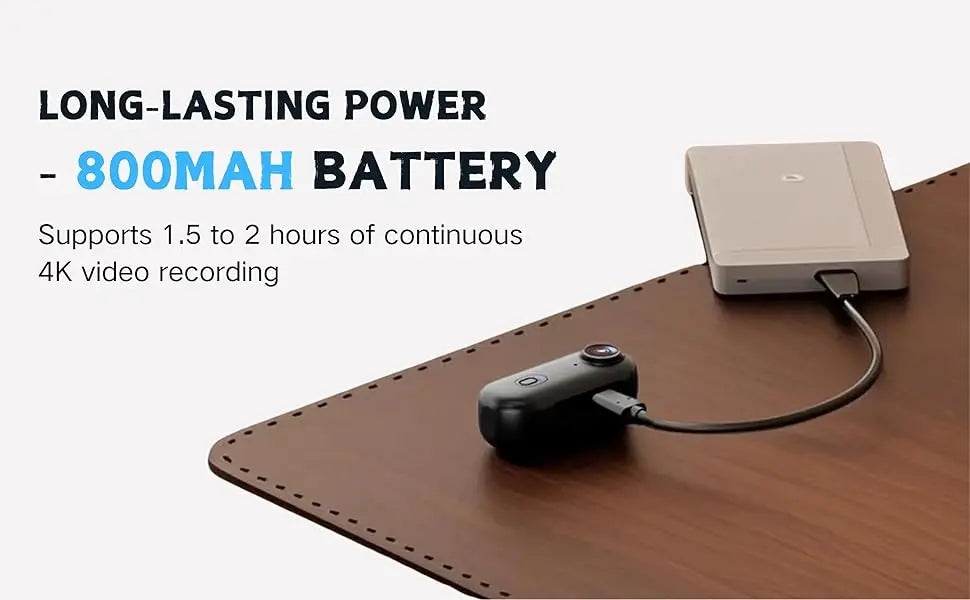 VlogMate™ – 4K HD Mini WiFi Action Camera - WM DigitalBay