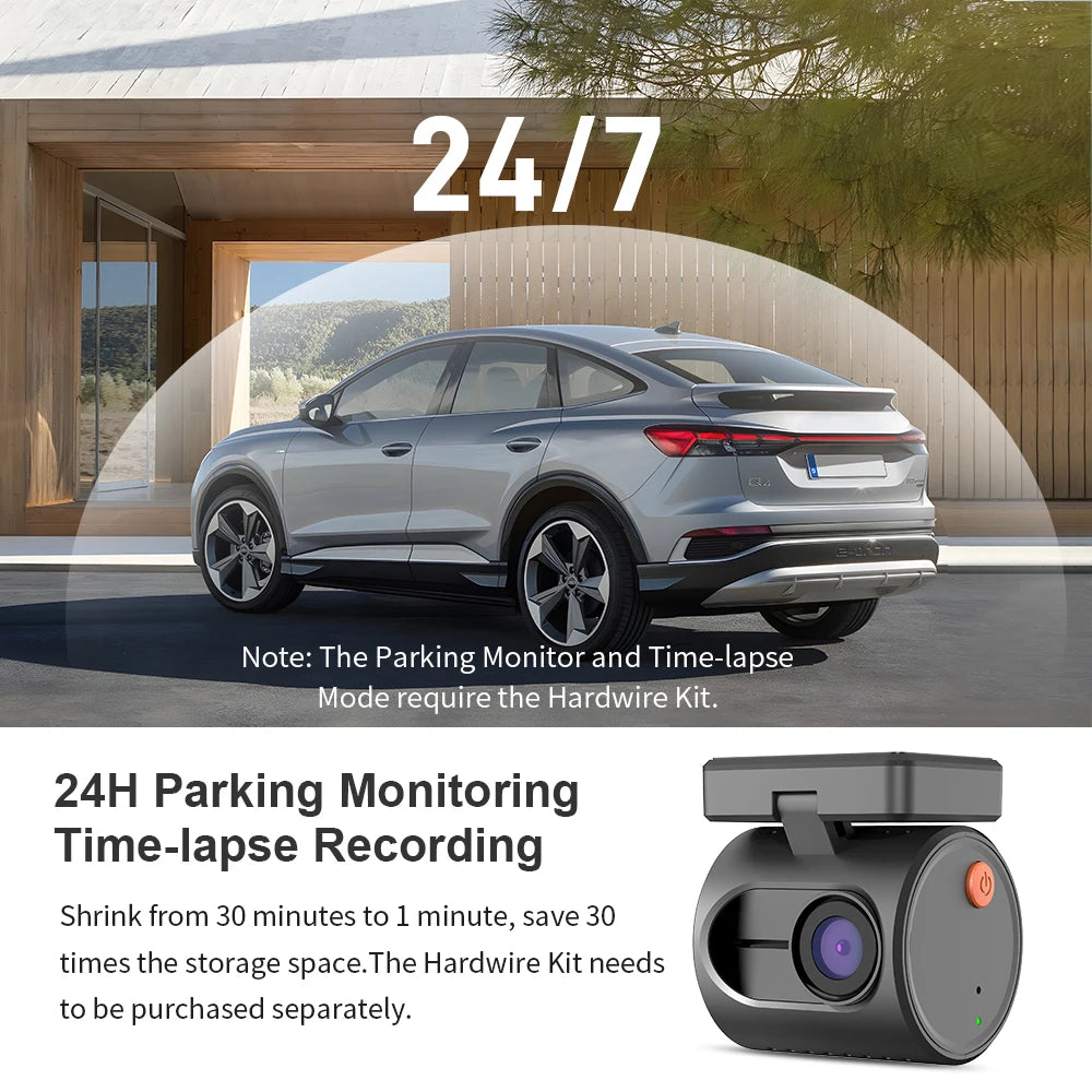RoadGuard™ – 2K Mini Dash Camera with WiFi & Night Vision - WM DigitalBay