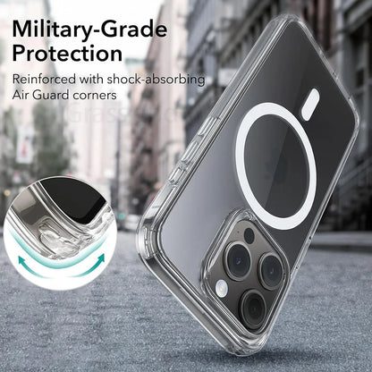 MagShield™ – MagSafe Clear Case (iPhone 11–16) - WM DigitalBay