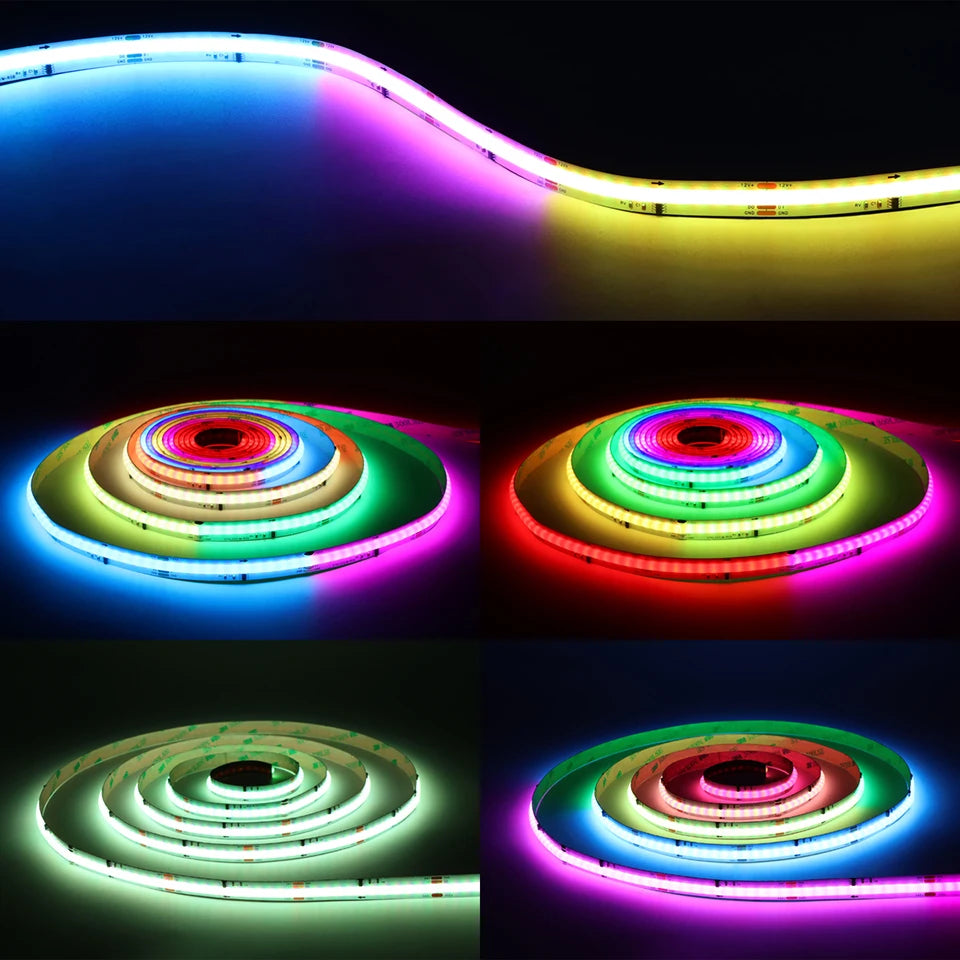 GlowFlow™ – Smart RGBIC LED Strip - WM DigitalBay