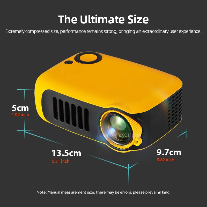 AUN A2000 – Mini LED Projector - WM DigitalBay