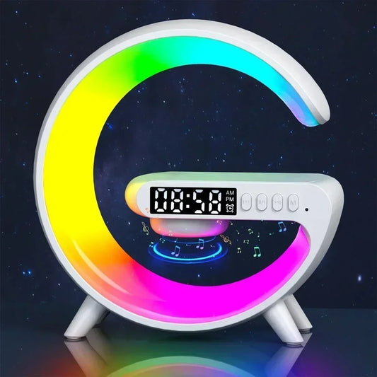 G63 GlowHub™ – Charger, Speaker & Clock - WM DigitalBay