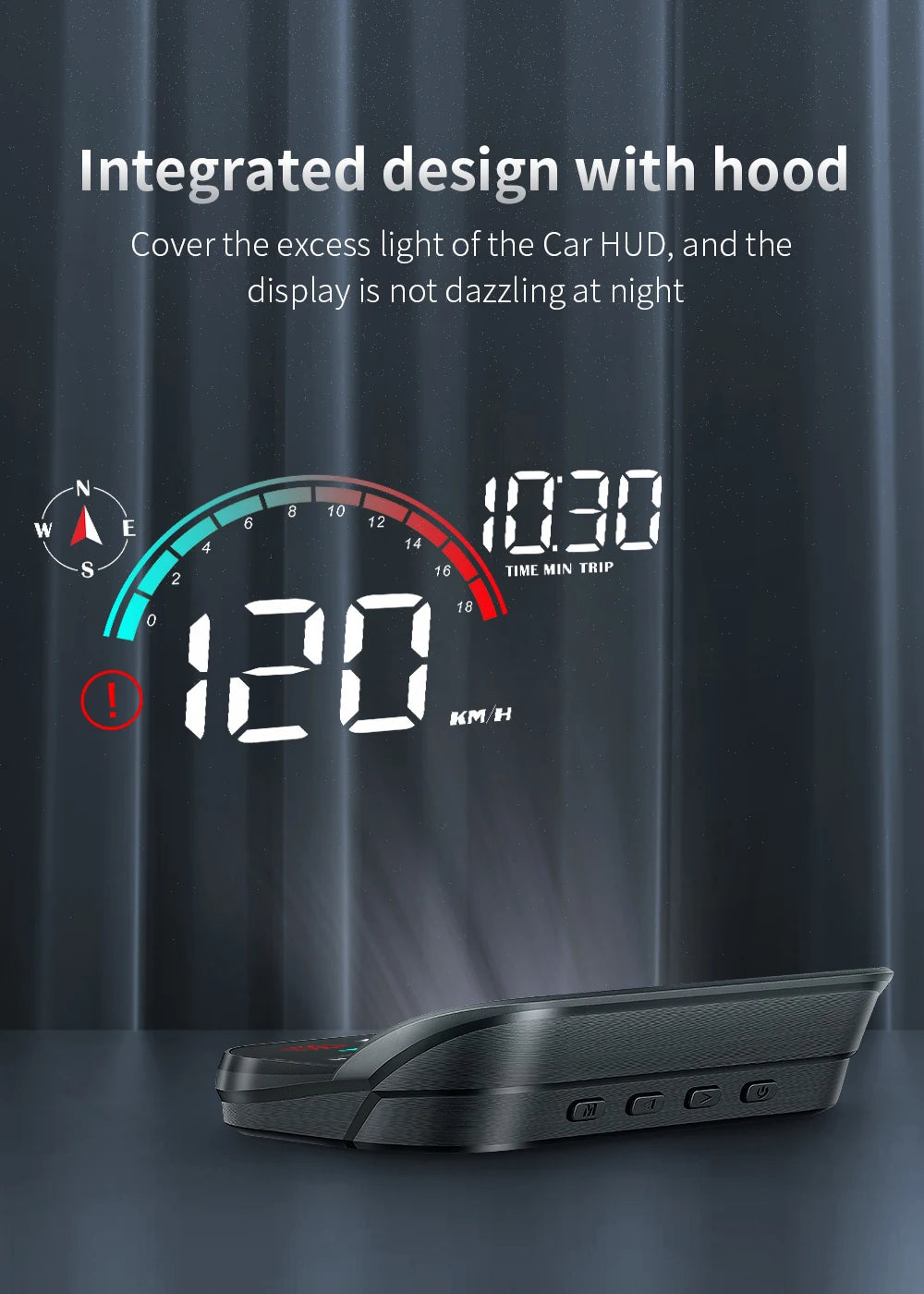 DriveHUD™ – M22 GPS Speedometer - WM DigitalBay