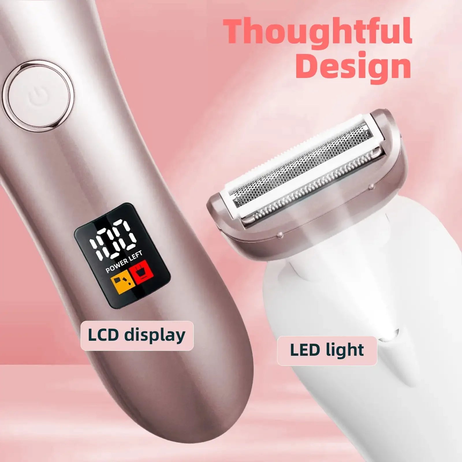 SmoothGleam™ – Women’s Cordless LED Razor - WM DigitalBay
