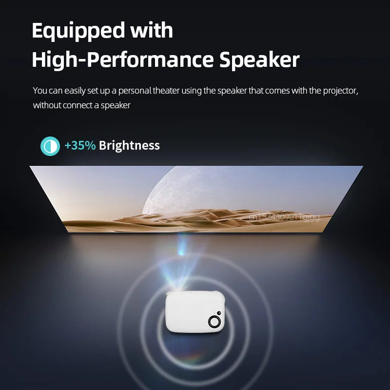 AUN A2000 – Mini LED Projector - WM DigitalBay
