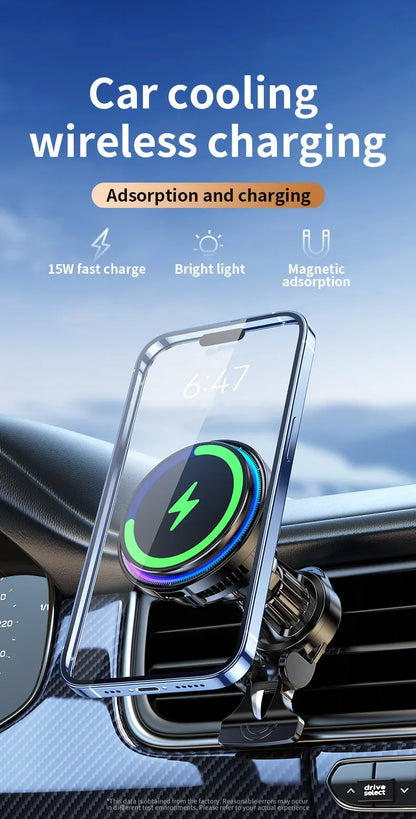 FrostMag™ – 15W Magnetic Wireless Charger - WM DigitalBay