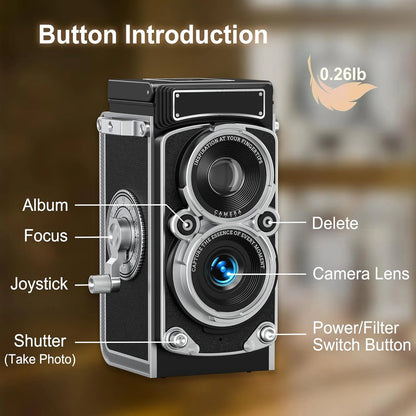 RetroSnap™ – FHD 1080P Mini Camera - WM DigitalBay