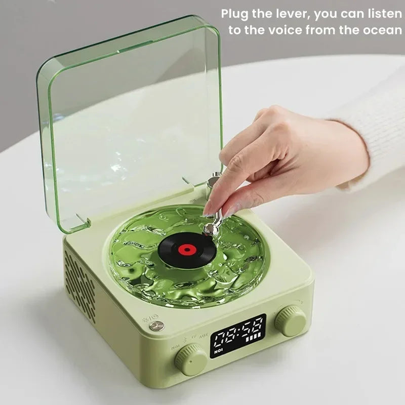 VinylGlow™ – Retro Bluetooth Speaker - WM DigitalBay