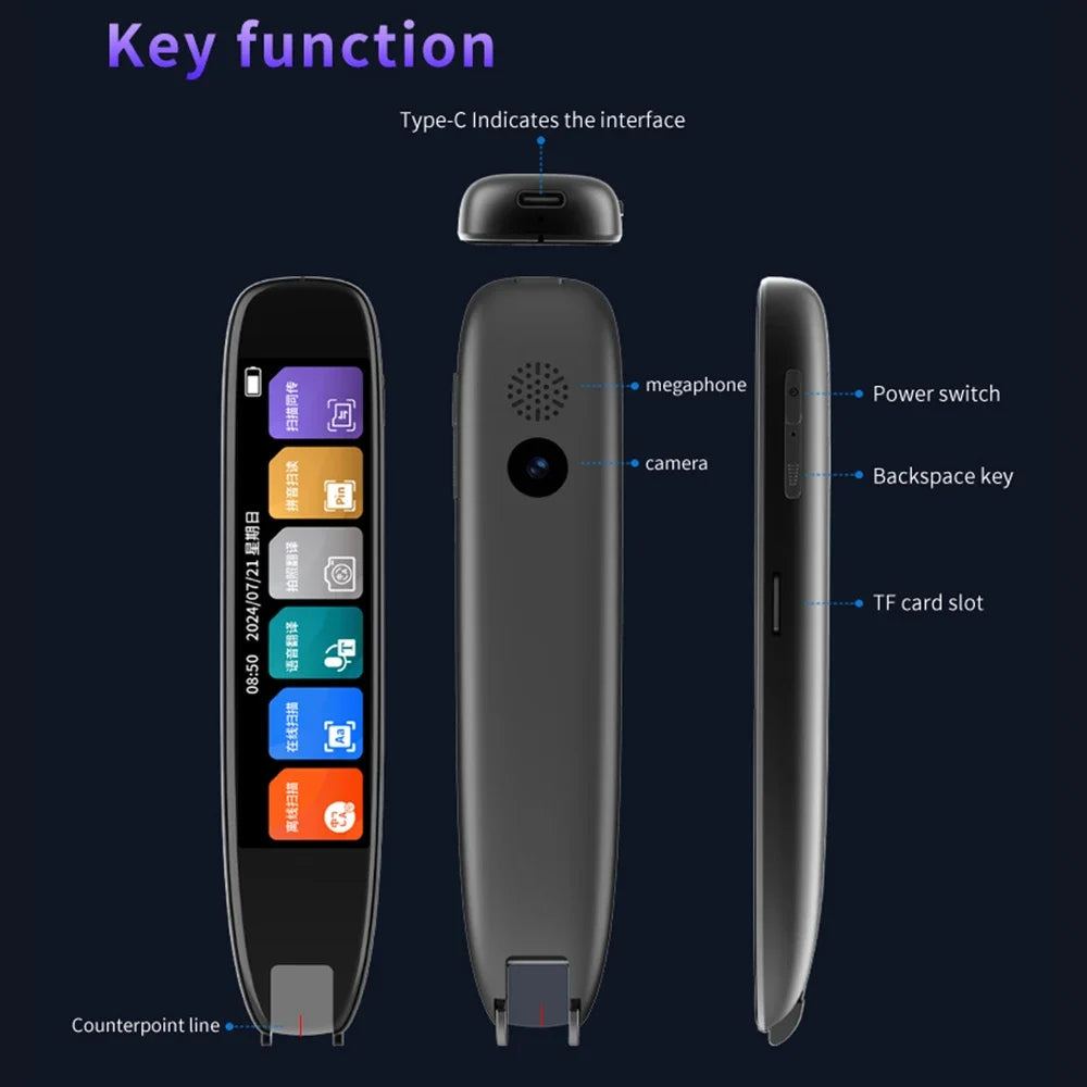 LinguaScan™ Pro – Smart Translator Pen - WM DigitalBay