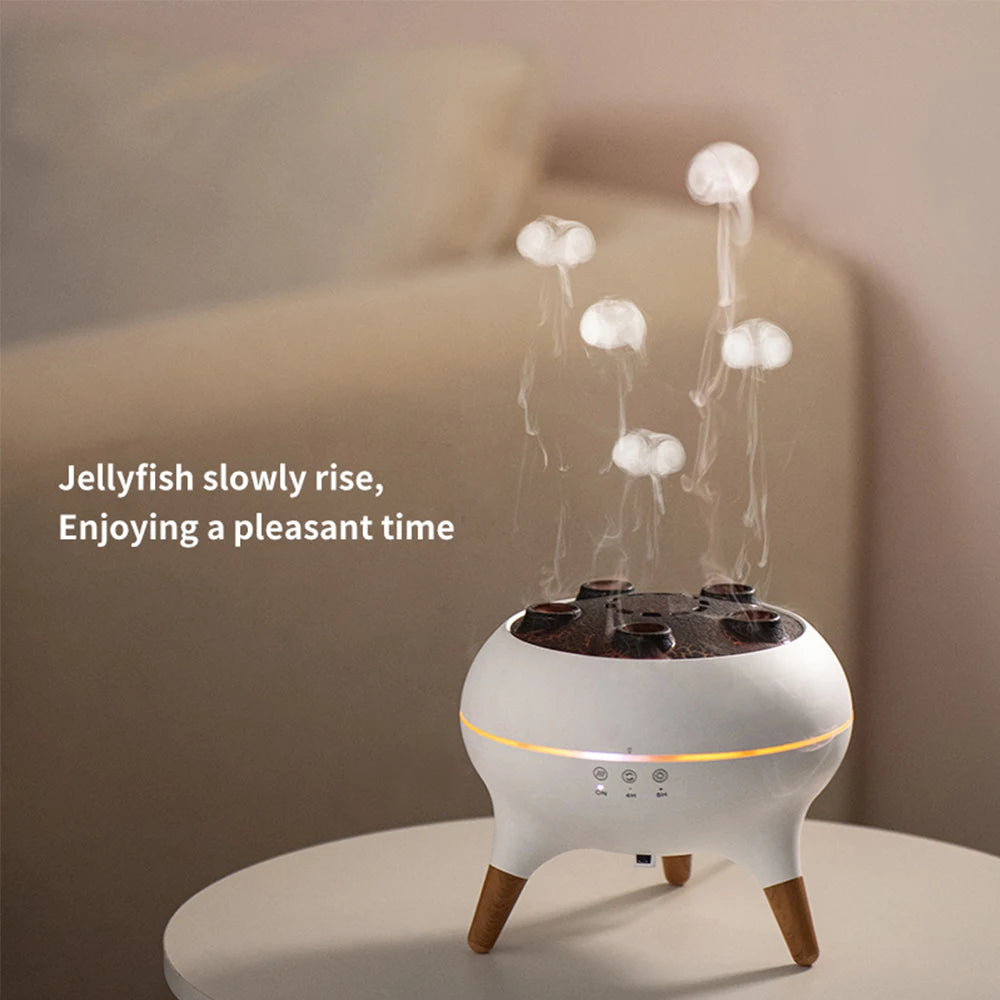 OceanFlame™ – Dynamic Jellyfish Aroma Diffuser & Air Humidifier - WM DigitalBay