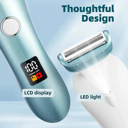 SmoothGleam™ – Women’s Cordless LED Razor - WM DigitalBay