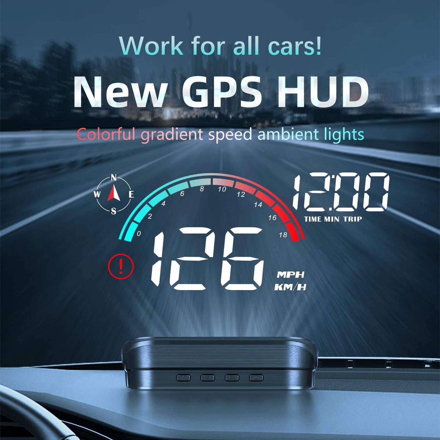 DriveHUD™ – M22 GPS Speedometer - WM DigitalBay