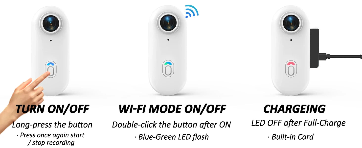 VlogMate™ – 4K HD Mini WiFi Action Camera - WM DigitalBay