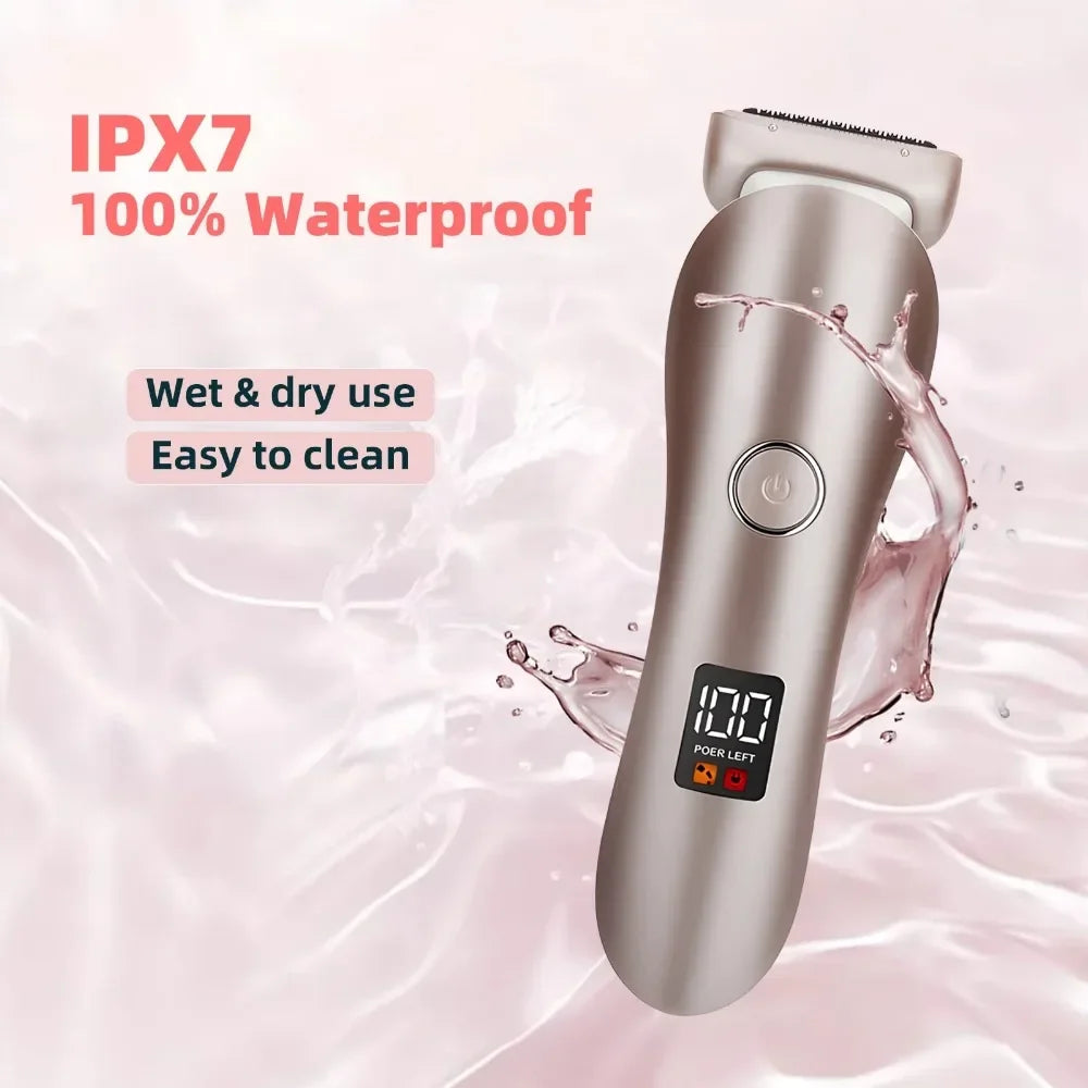 SmoothGleam™ – Women’s Cordless LED Razor - WM DigitalBay