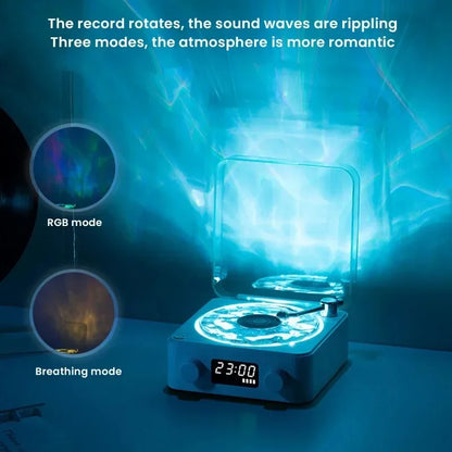 VinylGlow™ – Retro Bluetooth Speaker - WM DigitalBay