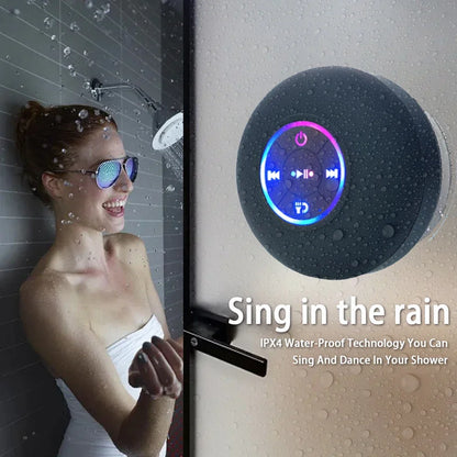 AquaBeat™ – Mini Waterproof Bluetooth Shower Speaker - WM DigitalBay