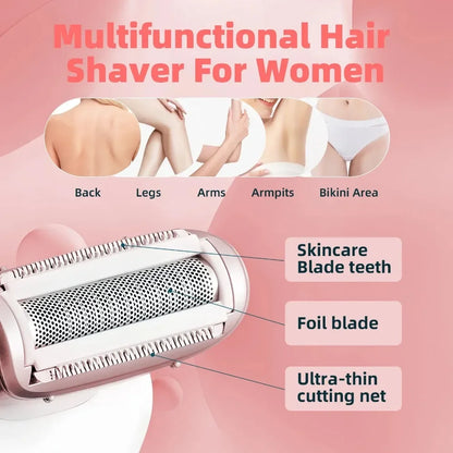 SmoothGleam™ – Women’s Cordless LED Razor - WM DigitalBay