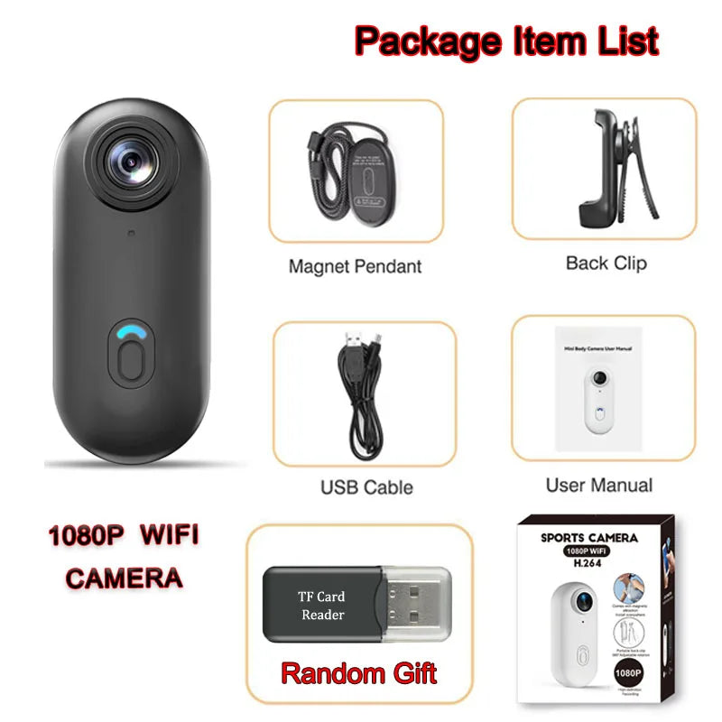VlogMate™ – 4K HD Mini WiFi Action Camera - WM DigitalBay