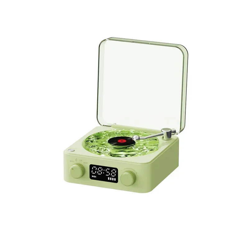 VinylGlow™ – Retro Bluetooth Speaker - WM DigitalBay