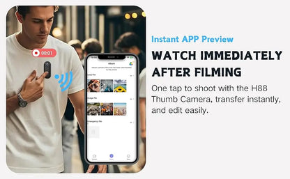 VlogMate™ – 4K HD Mini WiFi Action Camera - WM DigitalBay