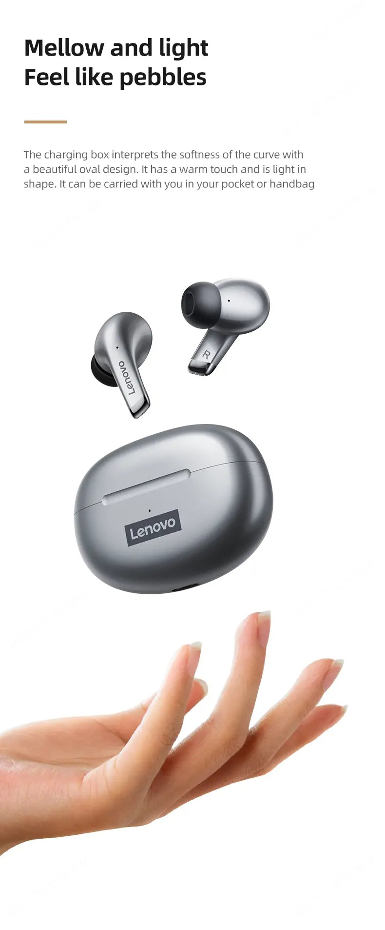 Lenovo LP5™ – HiFi Sound & Mic - WM DigitalBay