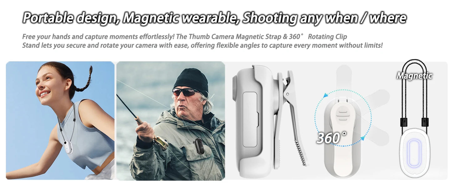 VlogMate™ – 4K HD Mini WiFi Action Camera - WM DigitalBay