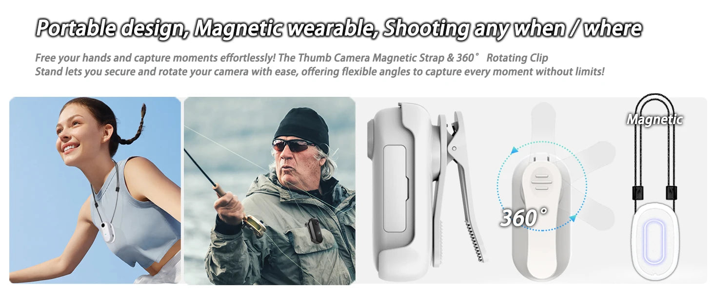 VlogMate™ – 4K HD Mini WiFi Action Camera - WM DigitalBay