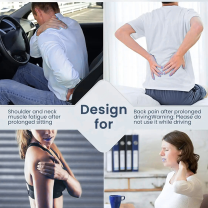 RelaxEase™ – Shiatsu Heated Neck & Back Massager - WM DigitalBay
